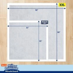 Hartz Home Protection Miracle Guard Dog Potty Pads, XX-Large, 20 Count -PetSafe Kong Shop 1016886 PT6. AC SS1800 V1700861448