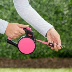 Wigzi Nylon Reflective Retractable Gel Dog Leash -PetSafe Kong Shop 102256 PT8. AC SS1800 V1581364380