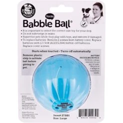 Pet Qwerks Talking Babble Ball Dog Toy 9 Pet Qwerks Talking Babble Ball Dog Toy -PetSafe Kong Shop 102274 PT4. AC SS1800 V1589901439