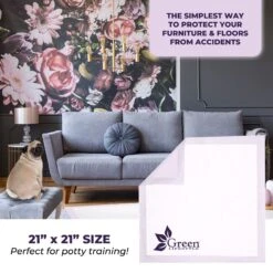 Green Lifestyle Disposable Lavender Scented Dog & Cat Pee Pads, 100 Count 13 Green Lifestyle Disposable Lavender Scented Dog & Cat Pee Pads, 100 Count -PetSafe Kong Shop 1023422 PT6. AC SS1800 V1700886271