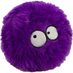 GoDog Furballz Chew Guard Squeaky Plush Dog Toy