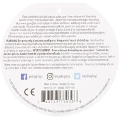 GoDog Just For Me Chew Guard Flying Pig Squeaky Plush Dog Toy 11 GoDog Just For Me Chew Guard Flying Pig Squeaky Plush Dog Toy -PetSafe Kong Shop 102561 PT6. AC SS1800 V1545240487