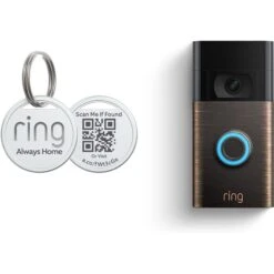 Ring Video Doorbell Pet Tag Bundle