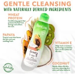 TropiClean Luxury 2 In 1 Papaya & Coconut Pet Shampoo & Conditioner & TropiClean Papaya Deodorizing Dog & Cat Spray 11 TropiClean Luxury 2 In 1 Papaya & Coconut Pet Shampoo & Conditioner & TropiClean Papaya Deodorizing Dog & Cat Spray -PetSafe Kong Shop 1030198 PT2. AC SS1800 V1702674481