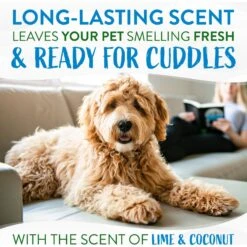 TropiClean Deodorizing Aloe & Coconut Dog & Cat Shampoo & TropiClean Lime & Coconut Deodorizing Dog & Cat Spray -PetSafe Kong Shop 1030262 PT8. AC SS1800 V1702673867