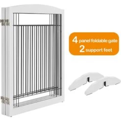 Yaheetech 4-Panel Dog Gate -PetSafe Kong Shop 1033302 PT3. AC SS1800 V1703798894