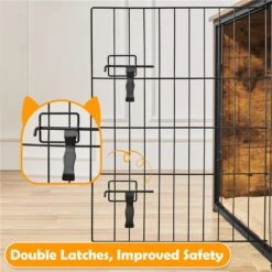 Yaheetech Wooden Dog Crate, Rustic Brown, 40 Inch 10 Yaheetech Wooden Dog Crate, Rustic Brown, 40 Inch -PetSafe Kong Shop 1033758 PT4. AC SS1800 V1703797619