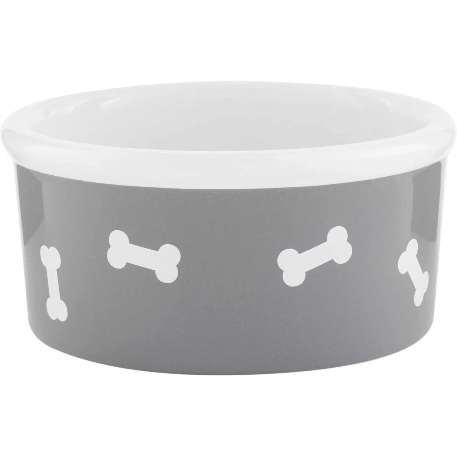 Signature Housewares Bones Non-Skid Ceramic Dog Bowl 1 Signature Housewares Bones Non-Skid Ceramic Dog Bowl
