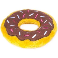 ZippyPaws Donutz Squeaky Plush No Stuffing Dog Toy -PetSafe Kong Shop 104035 PT4. AC SS1800 V1523637307