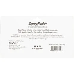 ZippyPaws Skinny Peltz No Stuffing Squeaky Plush Dog Toys, 3-pack -PetSafe Kong Shop 104294 PT8. AC SS1800 V1545241693