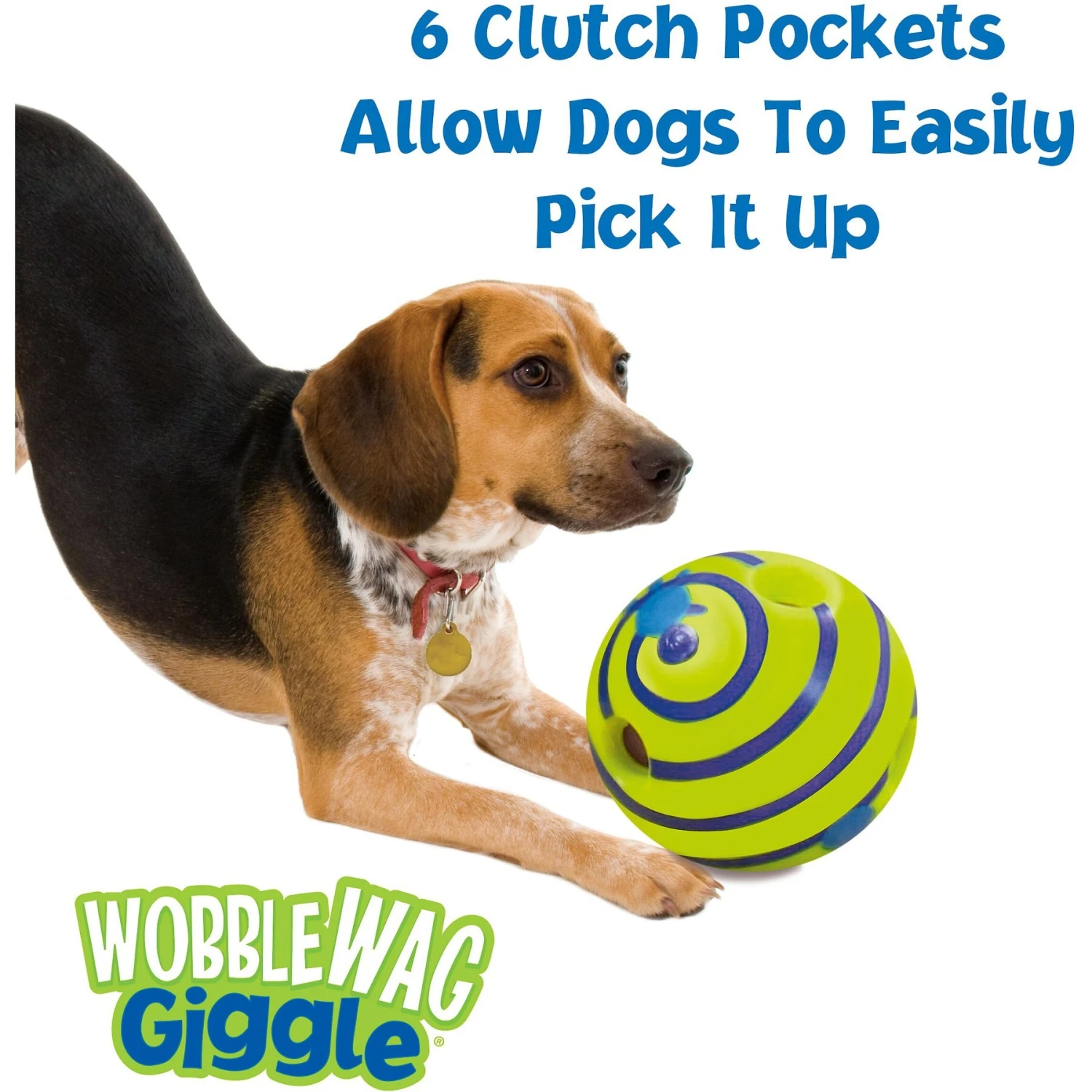 As Seen On TV Wobble Wag Giggle Ball Dog Toy 4 As Seen On TV Wobble Wag Giggle Ball Dog Toy - Image 4