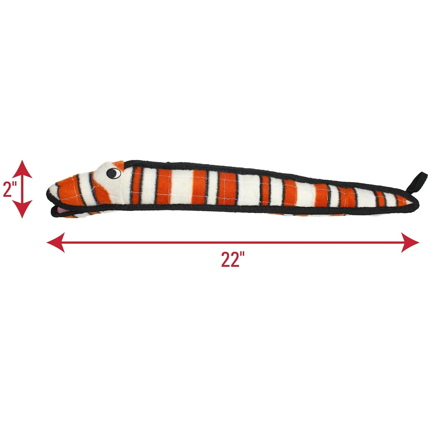 Tuffy's Ocean Creatures Neelmo Squeaky Plush Dog Toy 2 Tuffy's Ocean Creatures Neelmo Squeaky Plush Dog Toy - Image 2