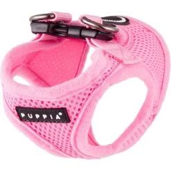 Puppia Vest Polyester Step In Back Clip Dog Harness