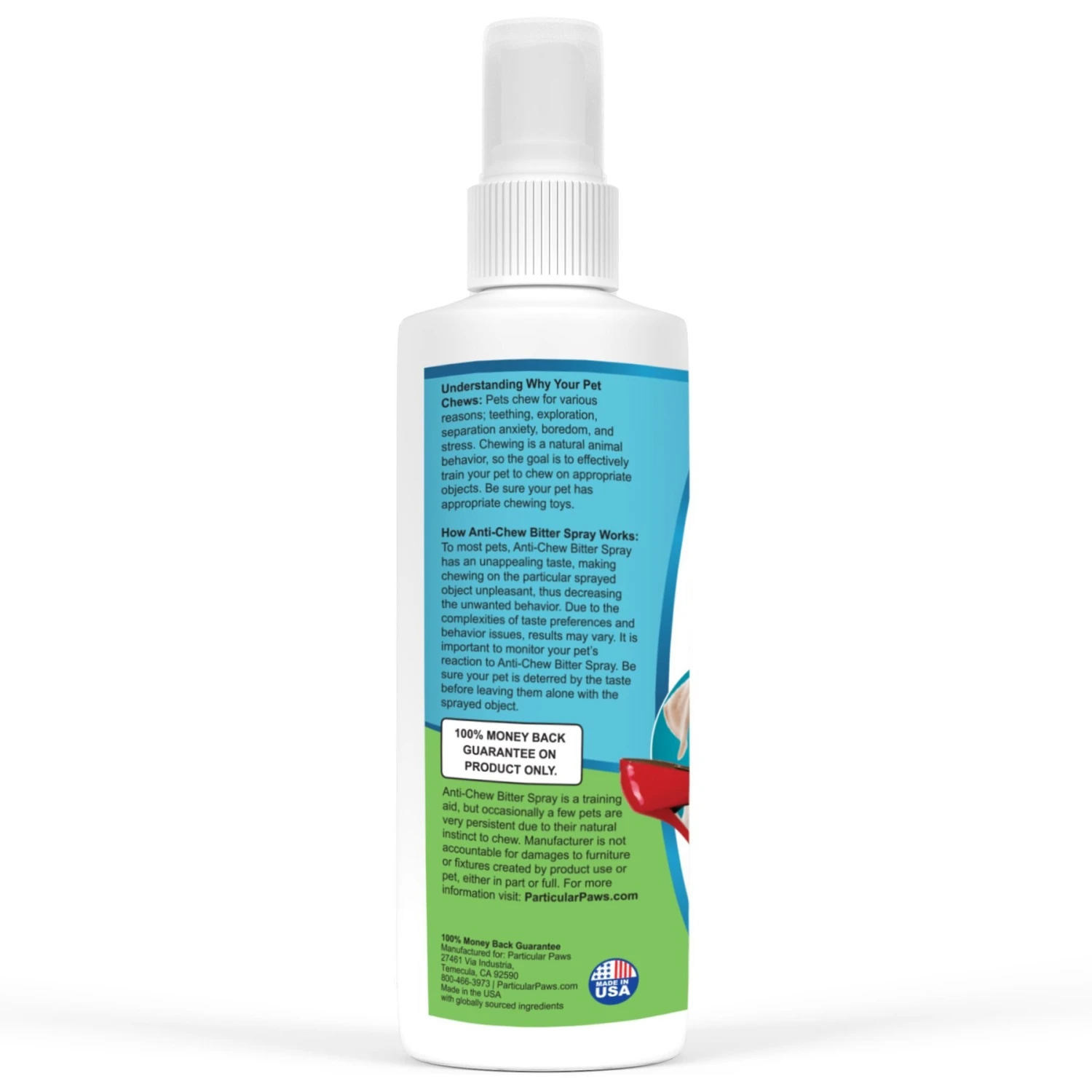 Particular Paws Anti-Chew Bitter Spray For Dogs 3 Particular Paws Anti-Chew Bitter Spray For Dogs - Image 3