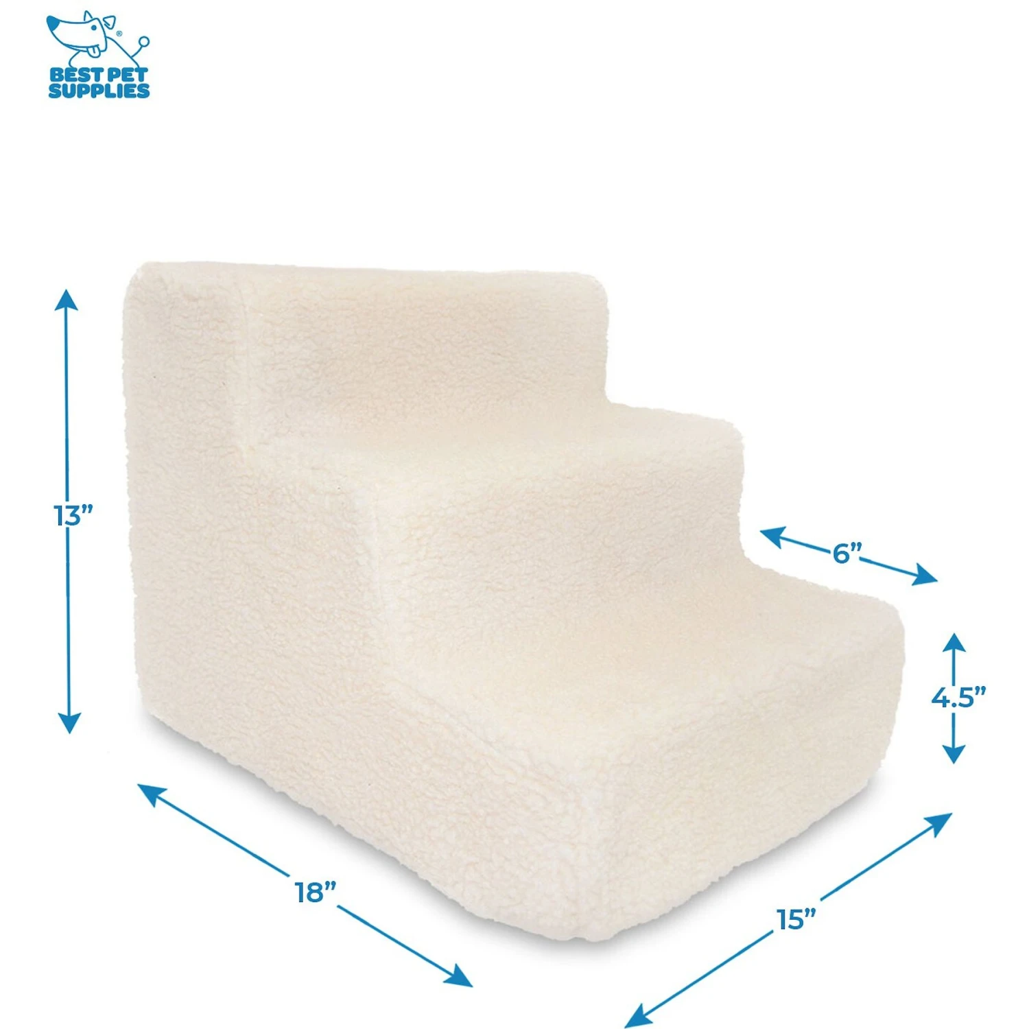 Best Pet Supplies Foam Cat & Dog Stairs 2 Best Pet Supplies Foam Cat & Dog Stairs - Image 2