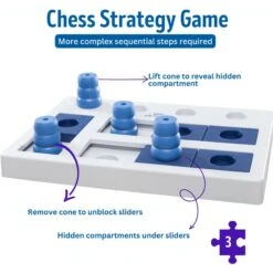 TRIXIE Chess Activity Strategy Game Dog Toy -PetSafe Kong Shop 107269 PT3. AC SS1800 V1686330169