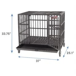 ProSelect Empire Single Door Steel Dog Crate 7 ProSelect Empire Single Door Steel Dog Crate -PetSafe Kong Shop 108600 PT2. AC SS1800 V1569330348