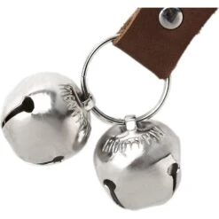 Mighty Paw Leather Tinkle Bells Dog Doorbell -PetSafe Kong Shop 109965 PT5. AC SS1800 V1496756911