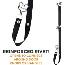 Mighty Paw Tinkle Bells With Charm Dog Doorbells -PetSafe Kong Shop 109979 PT3. AC SS1800 V1488492731