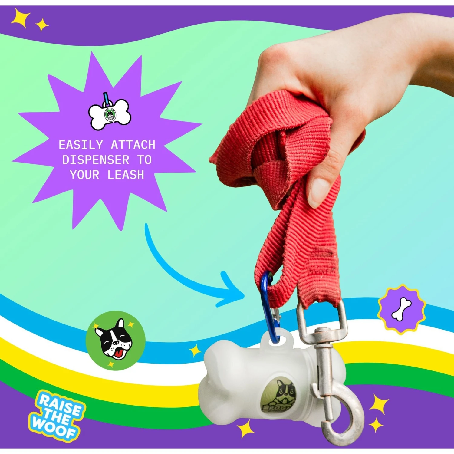 Pogi's Pet Supplies Poop Bag Dispenser + 15 Scented Waste Bags 4 Pogi's Pet Supplies Poop Bag Dispenser + 15 Scented Waste Bags - Image 4