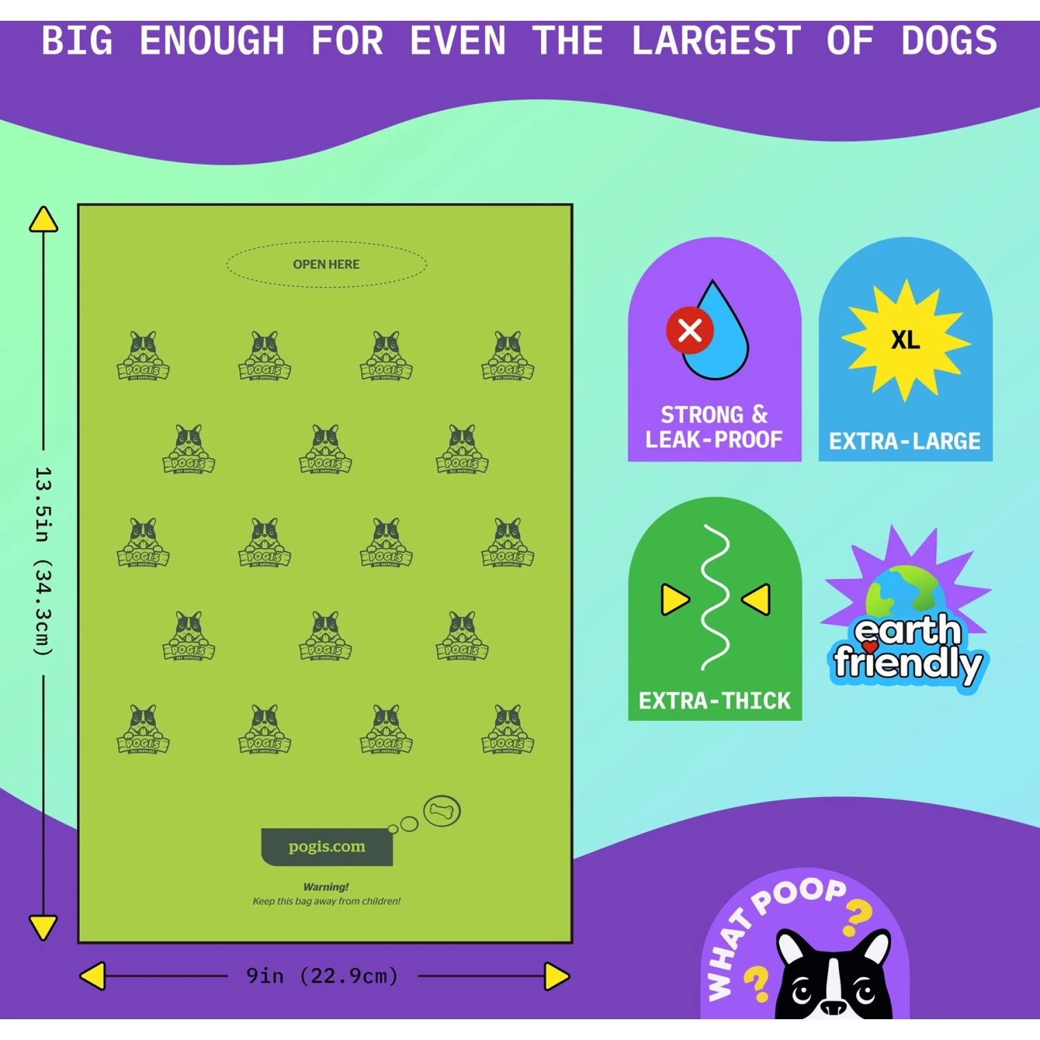 Pogi's Pet Supplies Poop Bag Dispenser + 15 Scented Waste Bags 5 Pogi's Pet Supplies Poop Bag Dispenser + 15 Scented Waste Bags - Image 5