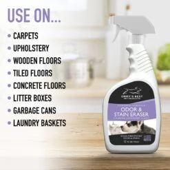 Emmy's Best Pet Products Enzyme-Based Pet Odor & Stain Eraser -PetSafe Kong Shop 110153 PT6. AC SS1800 V1612393591