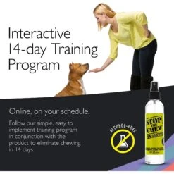 Emmy's Best Pet Products Stop The Chewy 3X Strength Anti-Chew Bitter Dog Spray -PetSafe Kong Shop 110155 PT3. AC SS1800 V1631143294