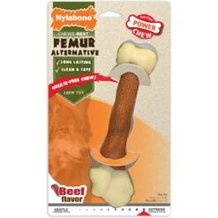 Nylabone Femur Bone Rawhide Alternative Power Chew Durable Dog Toy