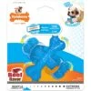 Nylabone Puppy Chew X Bone Chew Toy Blue