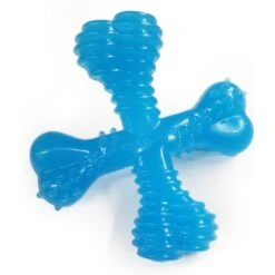 Nylabone Puppy Chew X Bone Chew Toy Blue -PetSafe Kong Shop 110477 PT7. AC SS1800 V1693419563