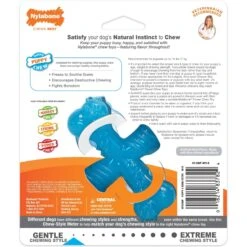 Nylabone Puppy Chew X Bone Chew Toy Blue -PetSafe Kong Shop 110477 PT8. AC SS1800 V1693419684
