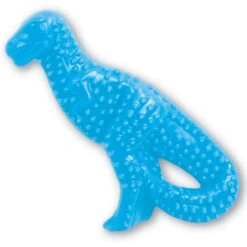 Nylabone Puppy Dental Dinosaur Chew Toy For Teething Puppies Chicken Blue -PetSafe Kong Shop 110487 PT7. AC SS1800 V1693419683