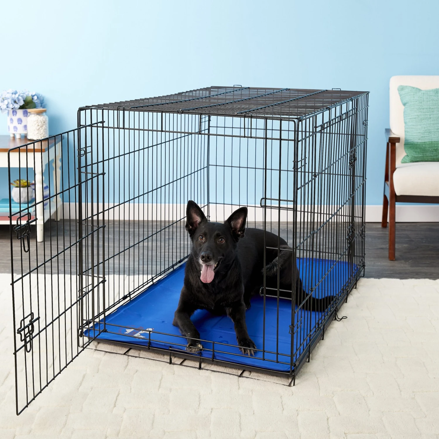 Arf Pets Self-Cooling Solid Gel Dog Crate Mat 3 Arf Pets Self-Cooling Solid Gel Dog Crate Mat - Image 3