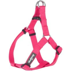 Blueberry Pet Classic Solid Nylon Step In Back Clip Dog Harness