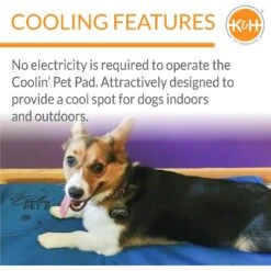 K&H Pet Products Coolin' Dog Mat -PetSafe Kong Shop 113683 PT3. AC SS1800 V1624631702
