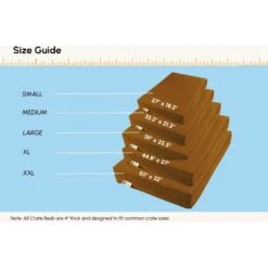 Big Barker 4" Orthopedic Sleek Dog Crate Pad 11 Big Barker 4" Orthopedic Sleek Dog Crate Pad -PetSafe Kong Shop 115913 PT5. AC SS1800 V1567528390