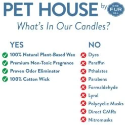 Pet House Pina Colada Natural Plant-Based Wax Candle -PetSafe Kong Shop 116001 PT3. AC SS1800 V1695498155
