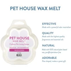 Pet House Wildflowers Natural Plant-Based Wax Melt -PetSafe Kong Shop 116068 PT2. AC SS1800 V1499451193