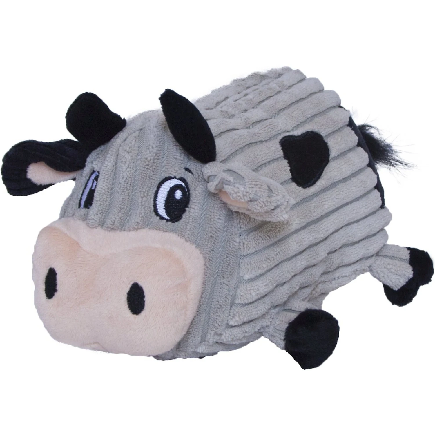 Outward Hound Fattiez Cow Squeaky Plush Dog Toy 1 Outward Hound Fattiez Cow Squeaky Plush Dog Toy