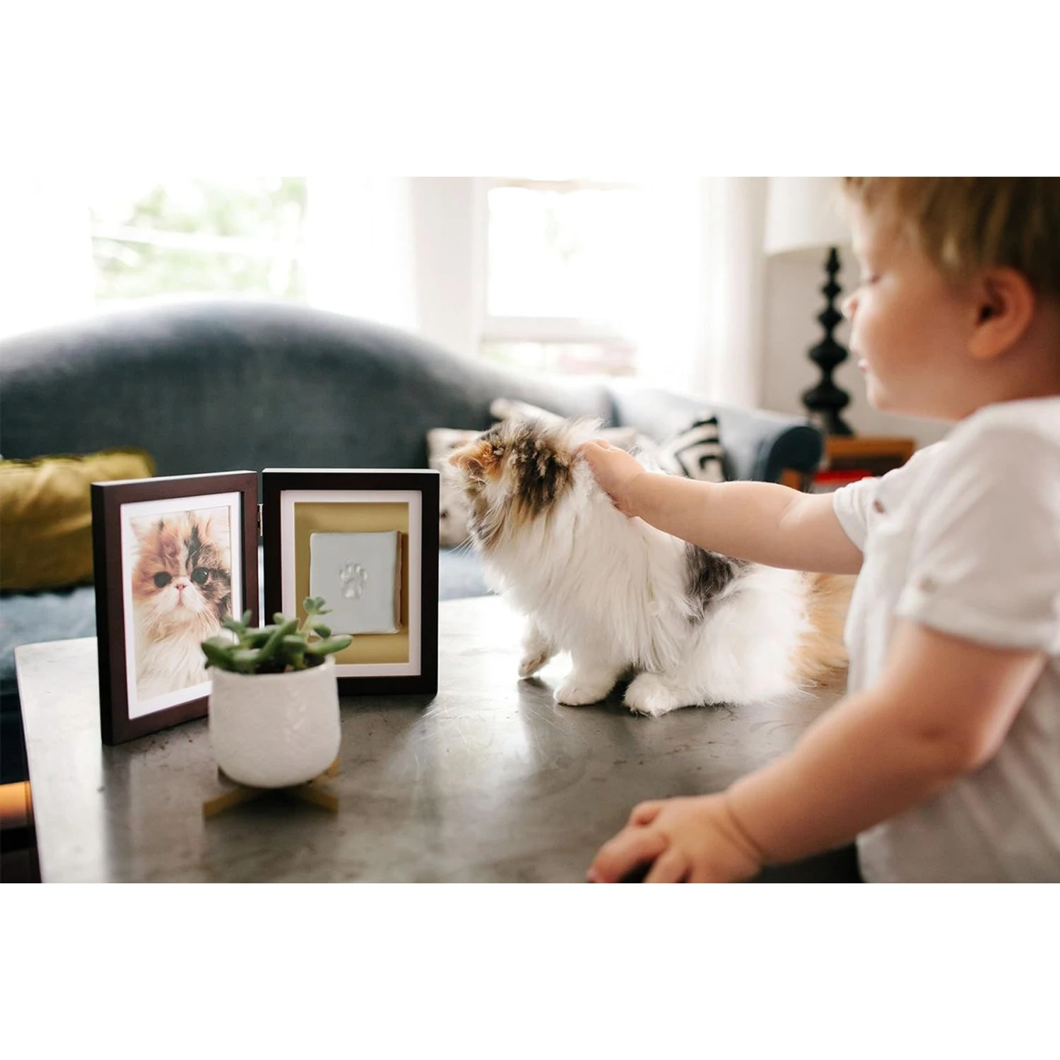 Pearhead Pawprints Dog & Cat Desk Frame, 4 X 6 In 6 Pearhead Pawprints Dog & Cat Desk Frame, 4 X 6 In - Image 6