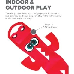 Outward Hound Fire Biterz Squeaky Dog Toy -PetSafe Kong Shop 116254 PT2. AC SS1800 V1636513291