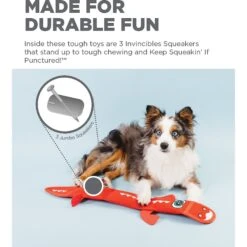 Outward Hound Fire Biterz Squeaky Dog Toy -PetSafe Kong Shop 116254 PT3. AC SS1800 V1636515391