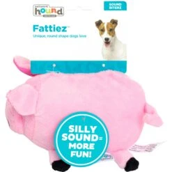 Outward Hound Fattiez Pig Squeaky Plush Dog Toy 12 Outward Hound Fattiez Pig Squeaky Plush Dog Toy -PetSafe Kong Shop 116285 PT5. AC SS1800 V1636507678