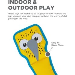 Outward Hound Fire Biterz Blue Footed Boobie Squeaky Dog Toy -PetSafe Kong Shop 116295 PT2. AC SS1800 V1636503167