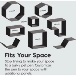 IRIS USA 4-Panel Dog Exercise Playpen, 24-in 16 IRIS USA 4-Panel Dog Exercise Playpen, 24-in -PetSafe Kong Shop 116440 PT7. AC SS1800 V1689701186