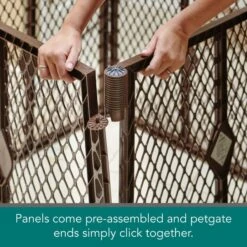 MyPet 8-Panel Petyard Passage Plastic Dog Pen -PetSafe Kong Shop 117742 PT2. AC SS1800 V1664833105