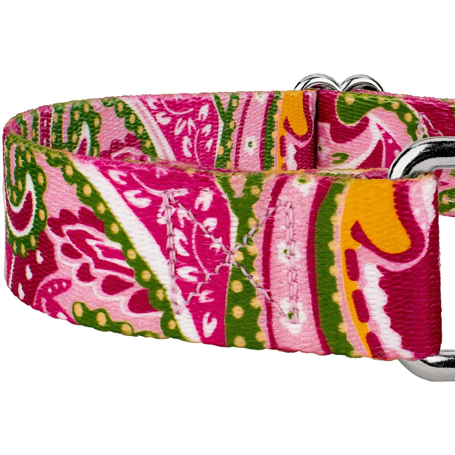 Country Brook Design Paisley Polyester Martingale Dog Collar 5 Country Brook Design Paisley Polyester Martingale Dog Collar - Image 5
