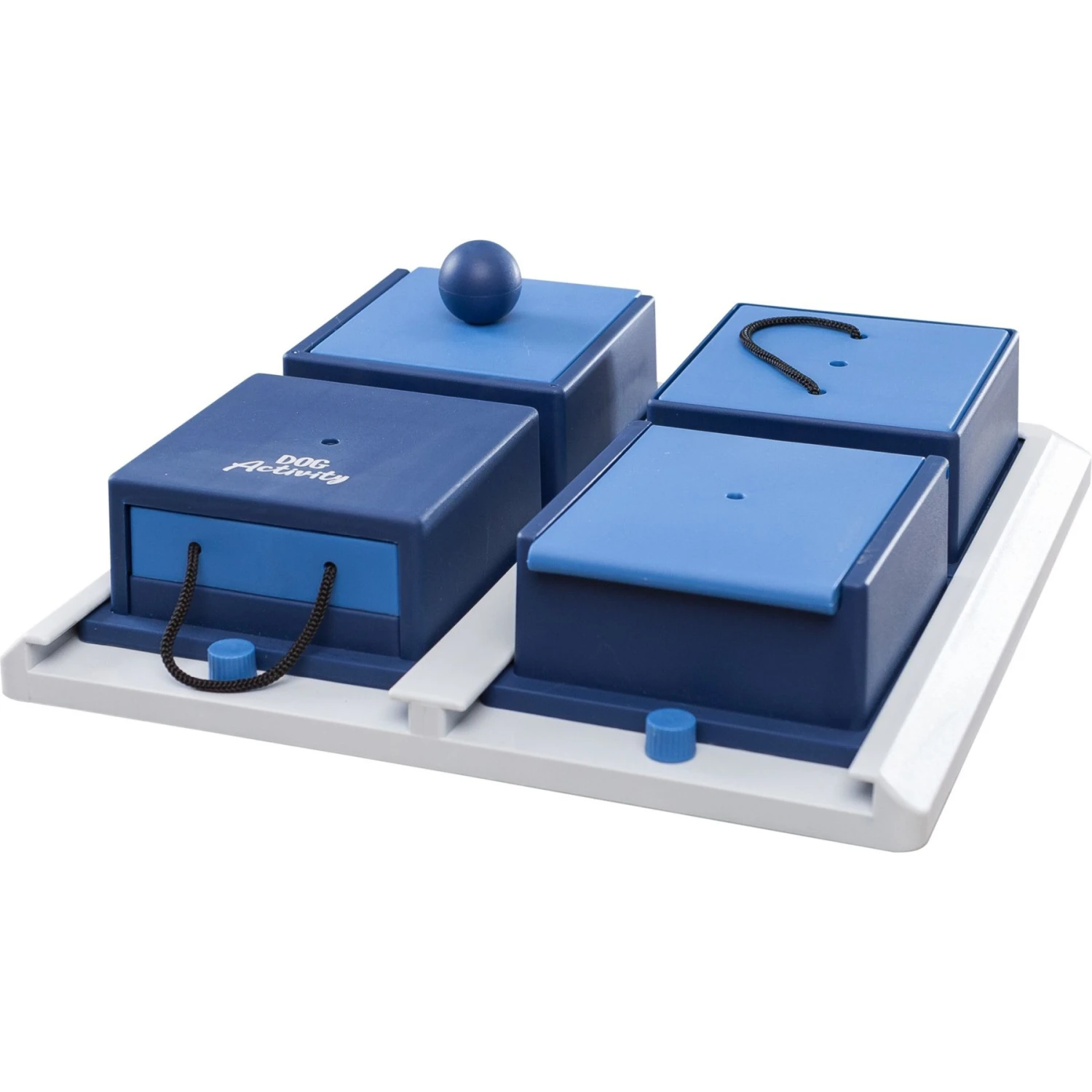 TRIXIE Activity Poker Box Activity Strategy Game Dog Toy, Level 2 1 TRIXIE Activity Poker Box Activity Strategy Game Dog Toy, Level 2