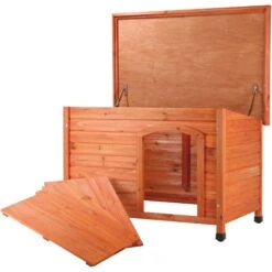 TRIXIE Natura Classic Dog House With Weatherproof Finish, Elevated Floor -PetSafe Kong Shop 118966 PT5. AC SS1800 V1643405935