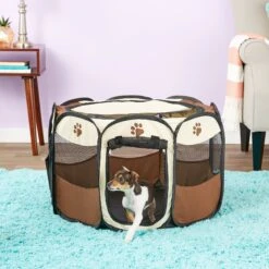 Etna Pet Store Portable Soft-sided Dog & Cat Playpen -PetSafe Kong Shop 121164 PT7. AC SS1800 V1524081272